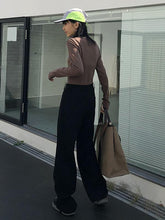 Casual Empire Thicken Wide Leg Suit Pants
